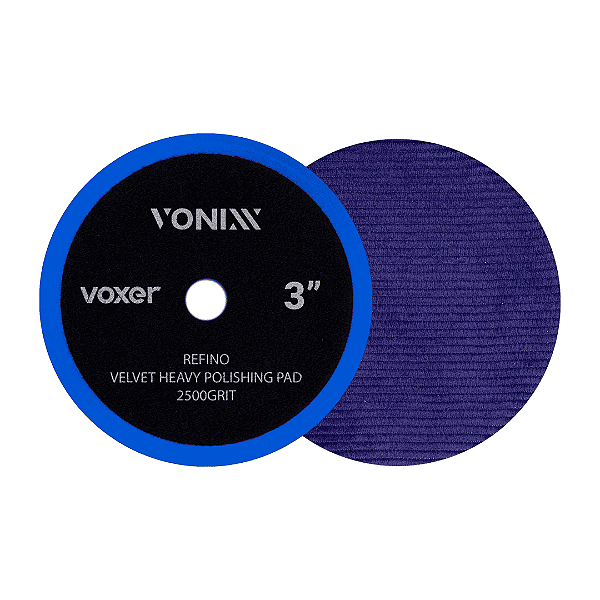 Boina de Veludo Voxer Azul Refino - 3" VONIXX