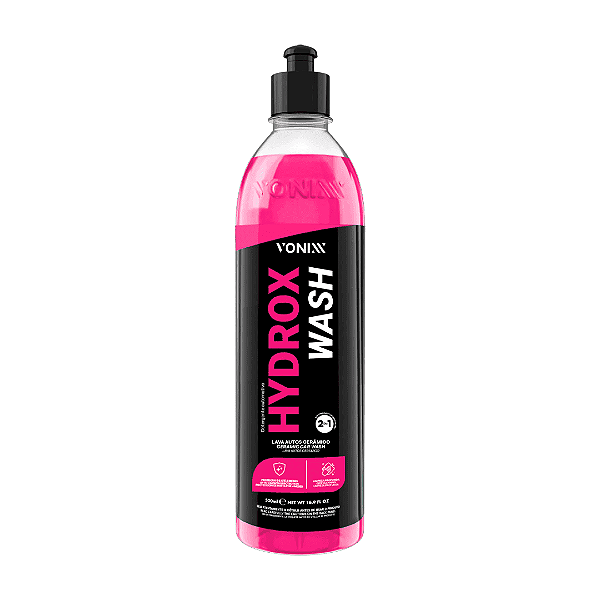HYDROX WASH Shampoo Lava Autos Cerâmico 2 em 1 - 500ml VONIXX