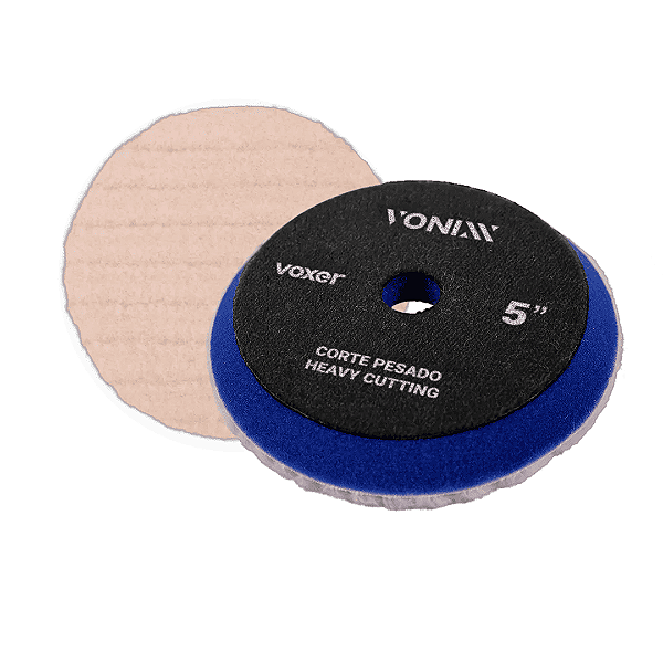 Boina de Lã com Esponja Voxer Corte Pesado - 5" VONIXX