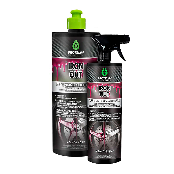 IRON OUT - Descontaminante Ferroso de Superfícies - 500ml PROTELIM