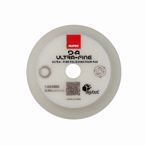 Boina de Espuma D-A ULTRA FINE - SUPER LUSTRO - 3" RUPES
