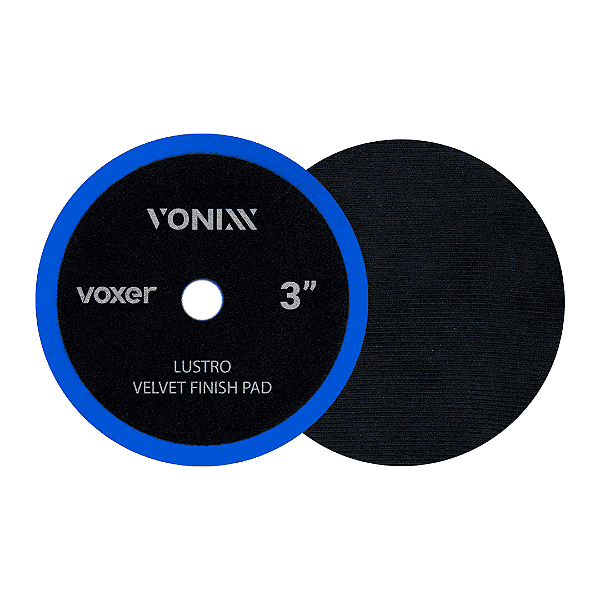 Boina de Veludo Voxer Preta Lustro - 3" VONIXX