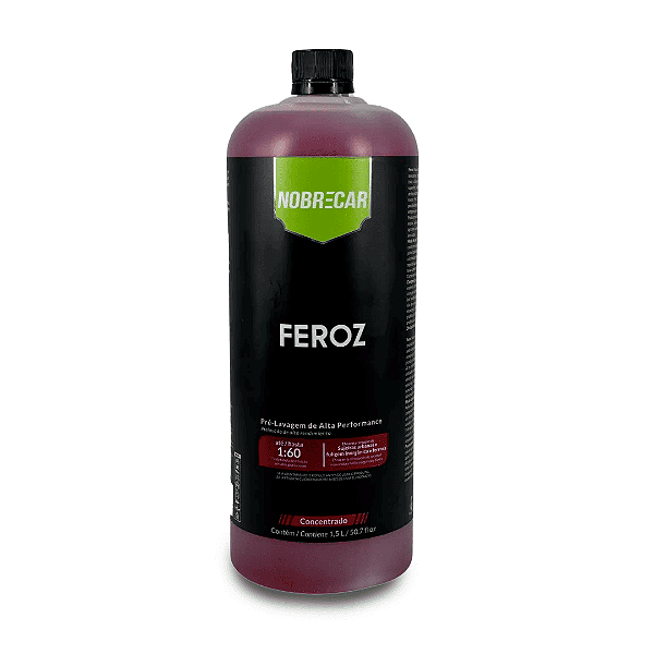 FEROZ Pré-lavagem de Alta Performance - NOBRECAR