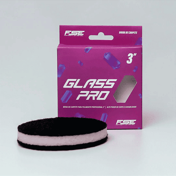 Boina de Carpete para Polimento de Vidros Glass Pro FSE - SOFT99