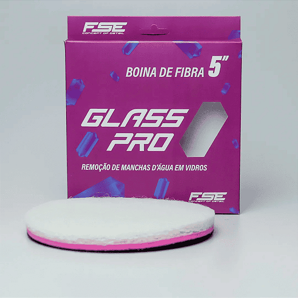 Boina de Fibra para Polimento de Vidros Glass Pro FSE - SOFT99