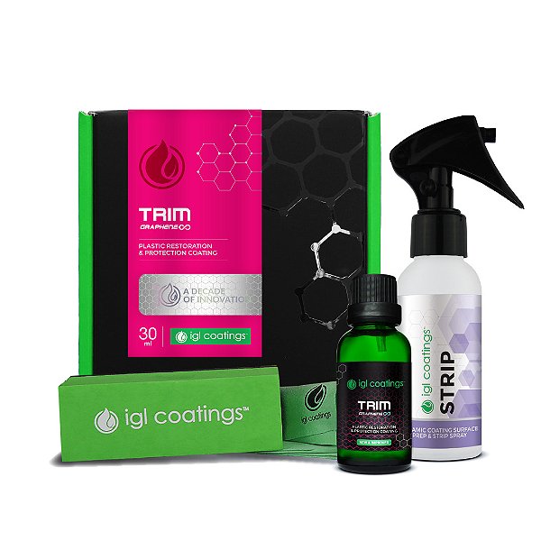 Revestimento Nano Cerâmico 2 anos para plásticos- Ecocoat Trim - IGL Coatings