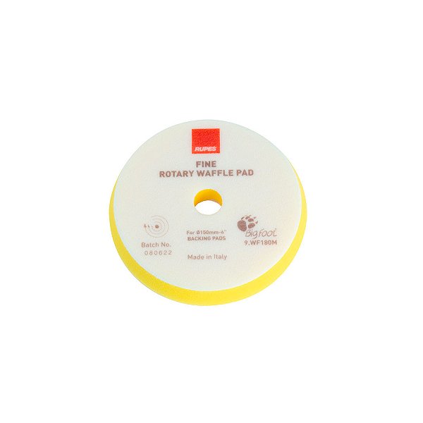 Boina de Espuma Waffle - REFINO / LUSTRO - 5" RUPES