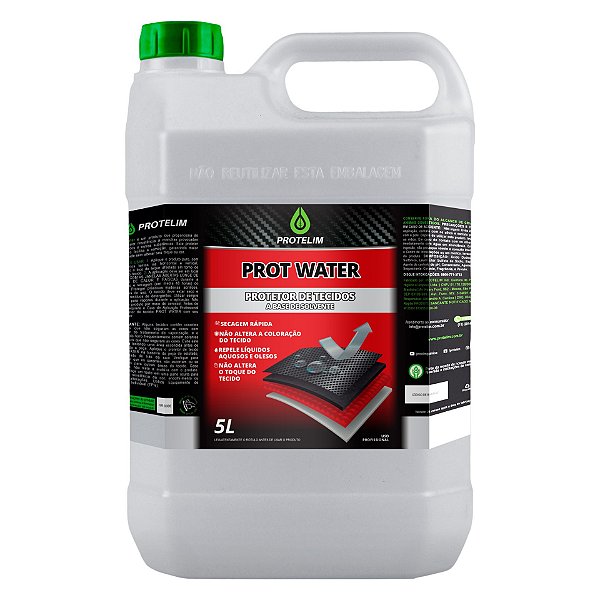 PROT WATER - Impermeabilizante de Tecidos 5L - PROTELIM