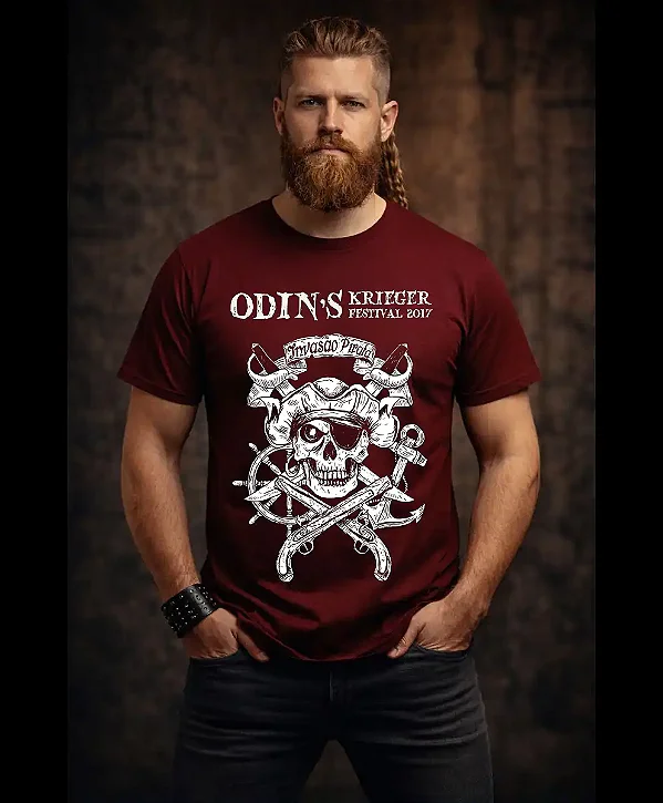 Camiseta - Odin´s Krieger Fest 2017 - Alestorm