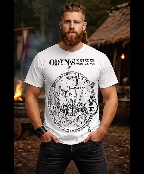 Camiseta - Odin´s Krieger Fest 2017 - Rapalje