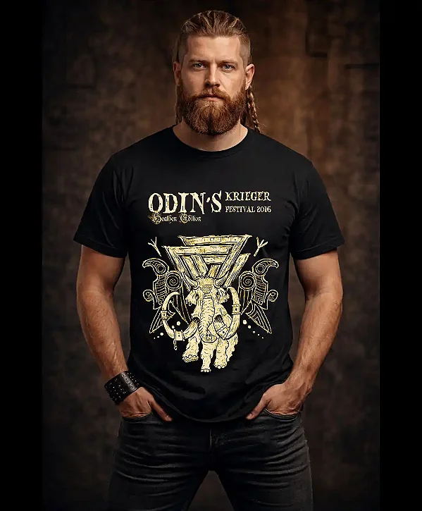 Camiseta - Odin´s Krieger Fest 2016 - Heidevolk