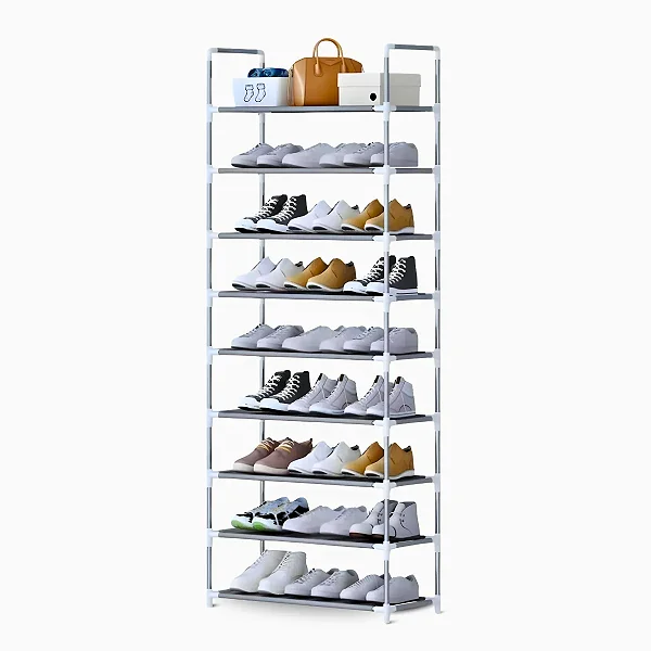 Sapateira Vertical organizador com 9 Prateleiras