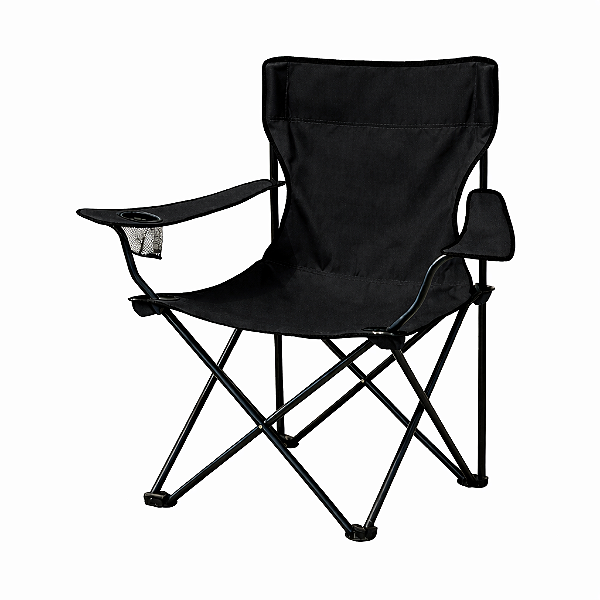 Cadeira Dobrável de Camping com Porta-Copo e Bolsa de Transporte
