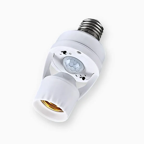 Sensor De Presença Com Fotocélula Para Lâmpada Soquete E27