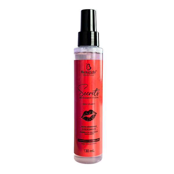 Body Splash Secrets Desodorante Colônia 130ml