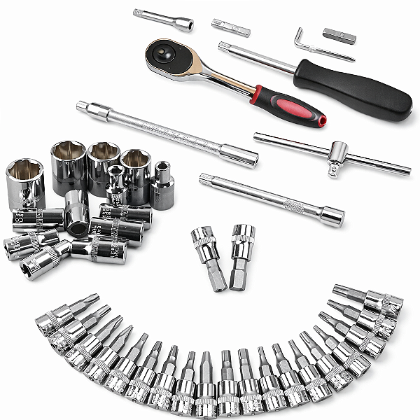 Kit Ferramentas 46 Peças com Maleta