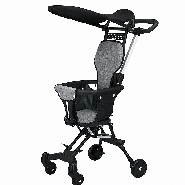 Carrinho de Bebê Compacto Dobrável com Capota – Leve e Portá