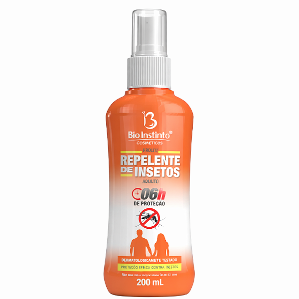 Spray Repelente de Insetos Adulto 6h 200mL - Bio Instinto