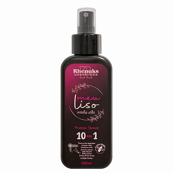 Protetor Térmico Meu Liso Minha Vida 10 em 1 – 200ml