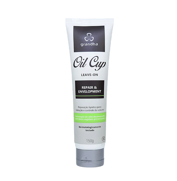 Grandha Repair & Envelopment Leave-on Oil Cup Finalizador para Controle de Volume 150g