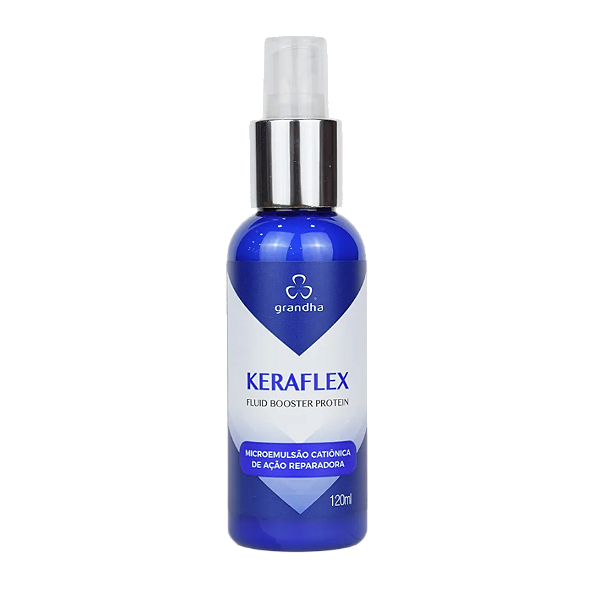 Grandha KeraFlex Fluid Booster Protein 120ml Reconstrutor para Cabelos Quebradiços