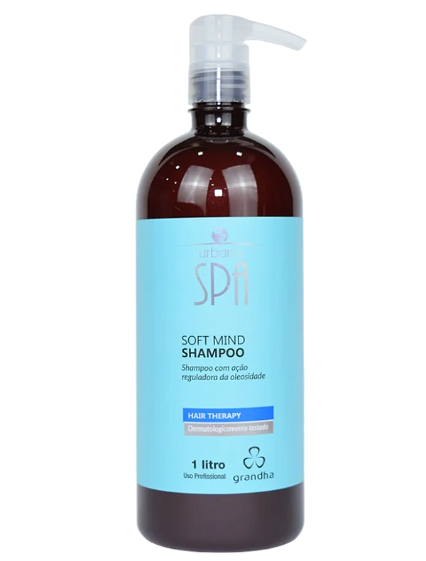 Grandha Urbano Spa Blue Soft Mind Shampoo de Limpeza Profunda 1L