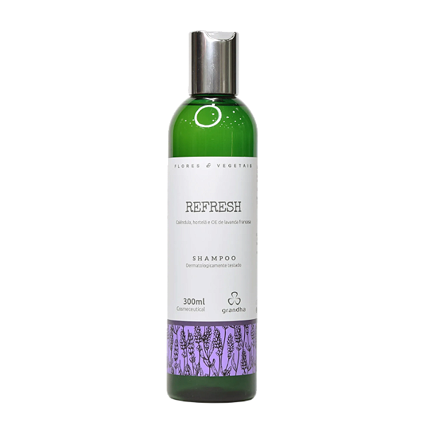Grandha Refresh Shampoo para Cabelos Oleosos 300ml