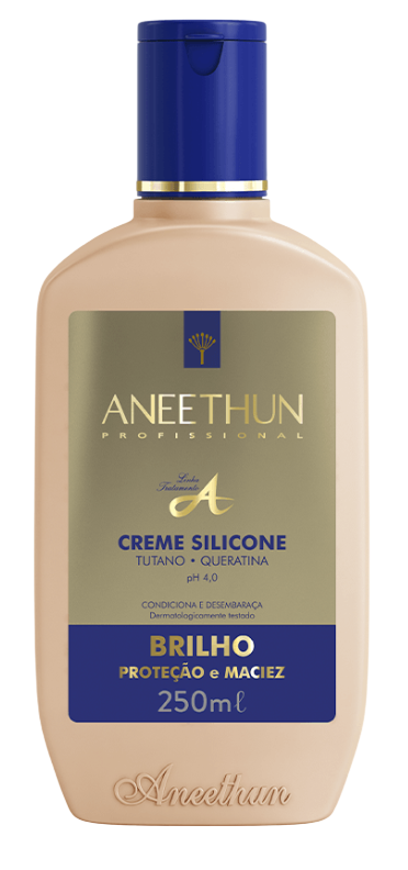 Aneethun Linha A Creme de Silicone Brilho 250ml