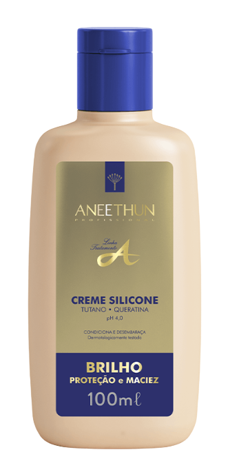 Aneethun Creme Silicone Brilho Linha A 100mL