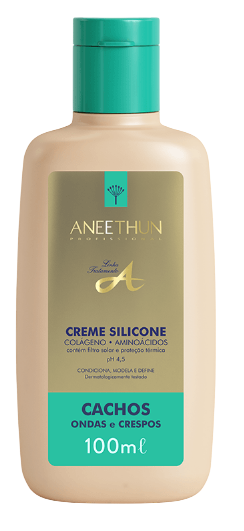 Aneethun Linha A Creme de Silicone Cachos 100ml