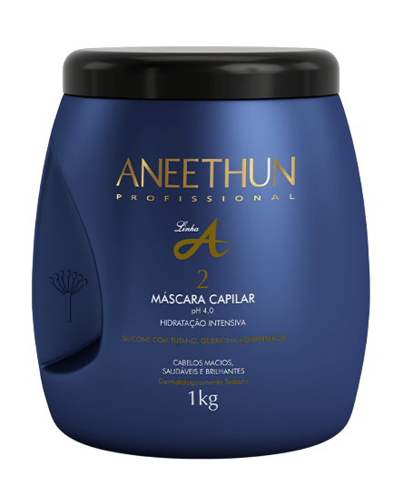 Aneethun Linha A Máscara de Hidratação e Fortalecimento dos Fios 1kg