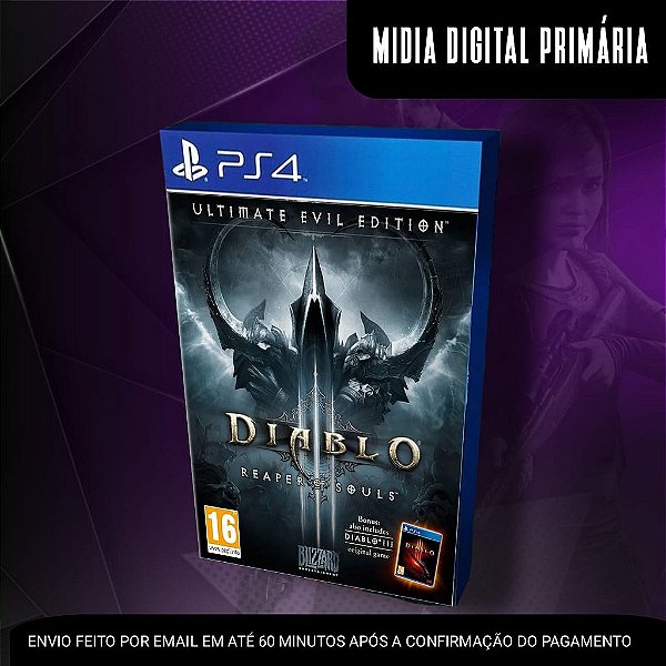 Diablo 3: Reaper of Souls - Ultimate Evil Edition Ps4 Mídia Digital (Primária)