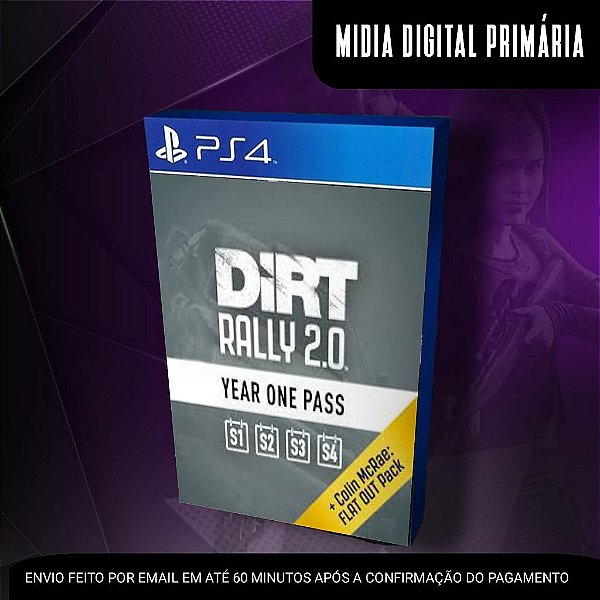 DiRT Rally 2.0: Year One Pass Ps4 Mídia Digital (Primária)
