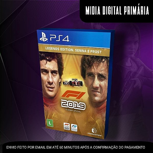 F1 2019 Legends Edition Senna and Prost Ps4 Mídia Digital (Primária)