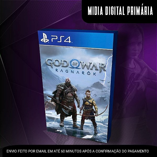 God Of War Ragnarok Ps4 Mídia Digital (Primária)