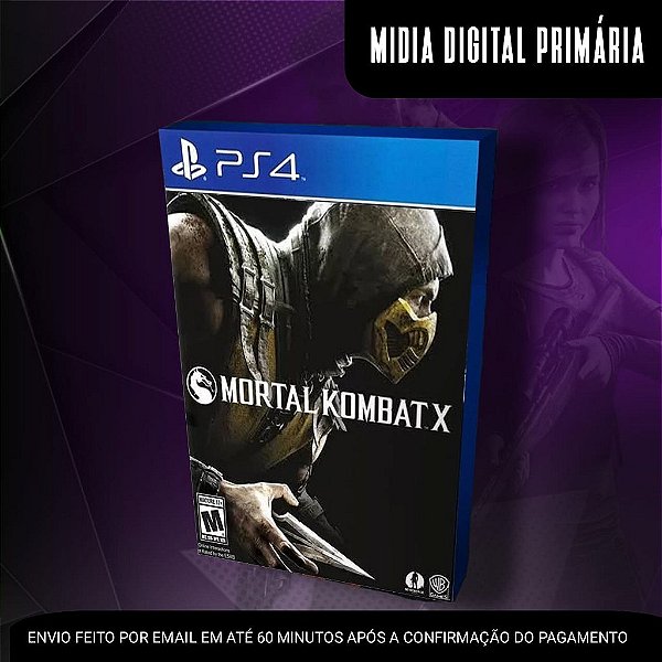 Mortal Kombat X Ps4 Mídia Digital (Primária)