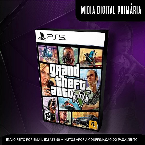 Grand Theft Auto V Ps5 Mídia Digital (Primária)