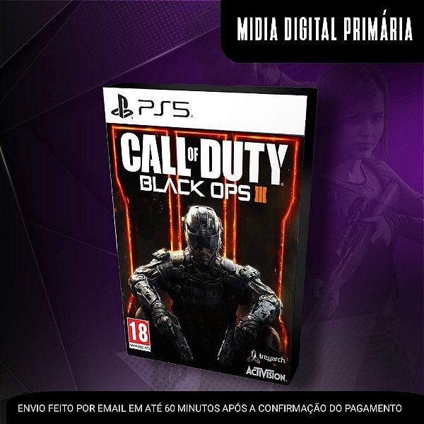 Call Of Duty Black Ops 3 Ps5 Mídia Digital (Primária) (Retrocompatível)