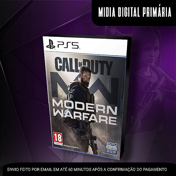 Call Of Duty Modern Warfare I Ps5 Mídia Digital (Primária) (Retrocompatível)