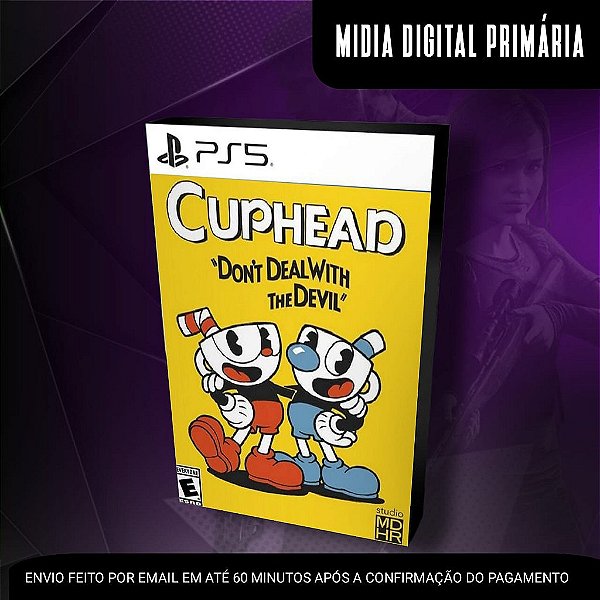 Cuphead Ps5 Mídia Digital (Primária) (Retrocompatível)