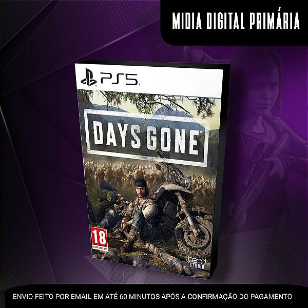 Days Gone Ps5 Mídia Digital (Primária) (Retrocompatível)