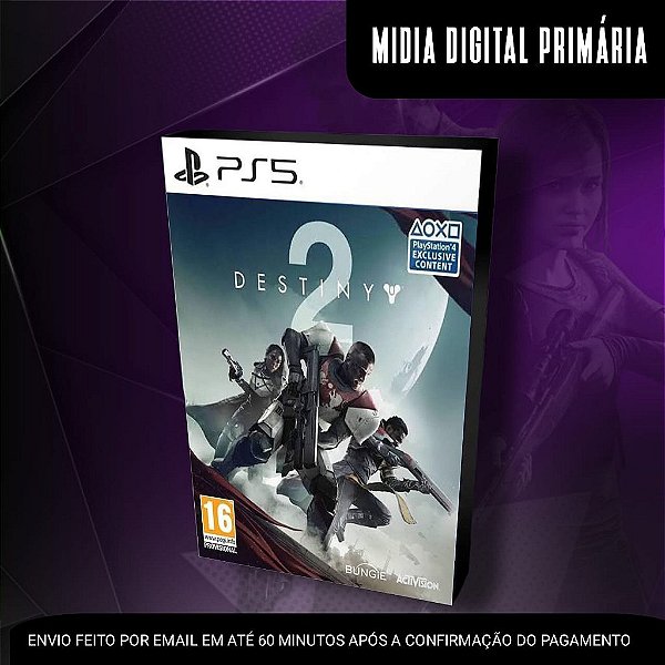 Destiny 2 Ps5 Mídia Digital (Primária) (Retrocompatível)