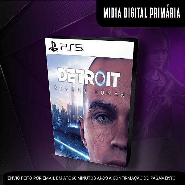 Detroit: Become Human Ps5 Mídia Digital (Primária) (Retrocompatível)
