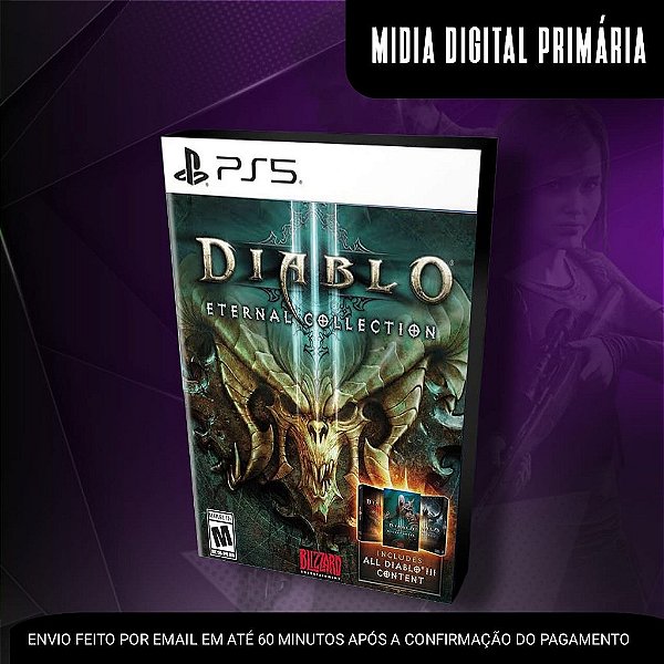 Diablo 3 Eternal Collection Ps5 Mídia Digital (Primária) (Retrocompatível)