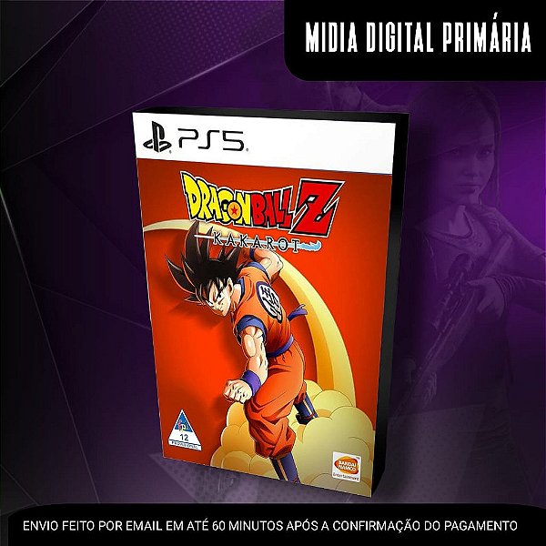 Dragon Ball Kakarot Ps5 Mídia Digital (Primária) (Retrocompatível)