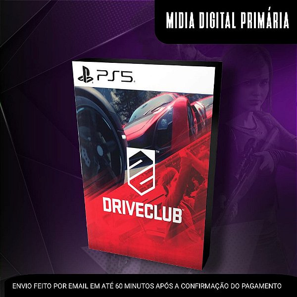 DriveClub Ps5 Mídia Digital (Primária) (Retrocompatível)