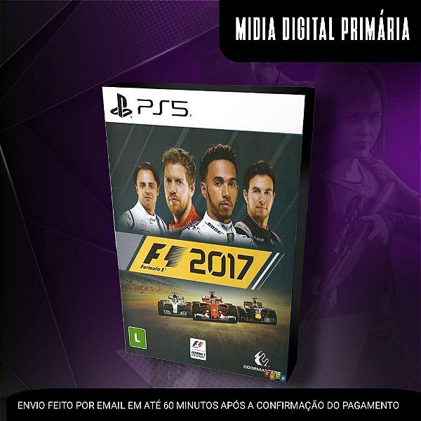 F1 2017 Ps5 Mídia Digital (Primária) (Retrocompatível)