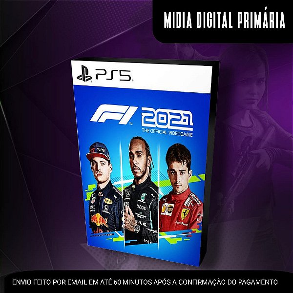 F1 2021 Ps5 Mídia Digital (Primária) (Retrocompatível)