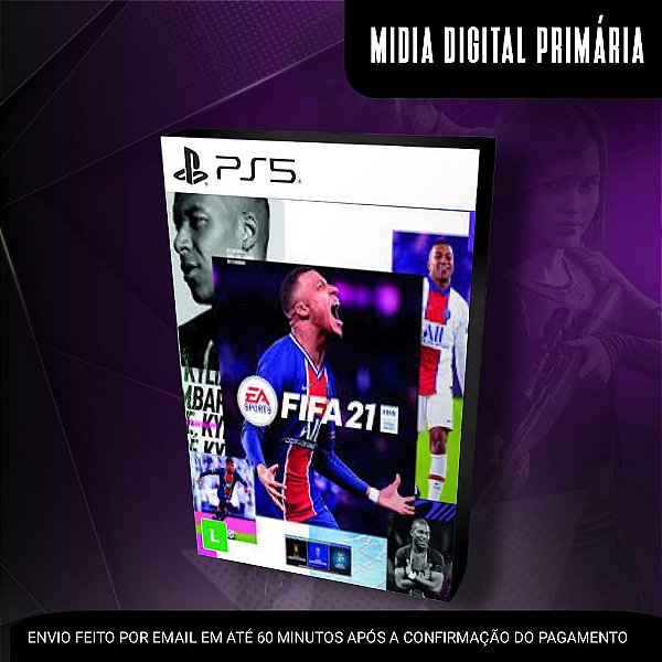 FIFA 2021 Ps5 Mídia Digital (Primária) (Retrocompatível)