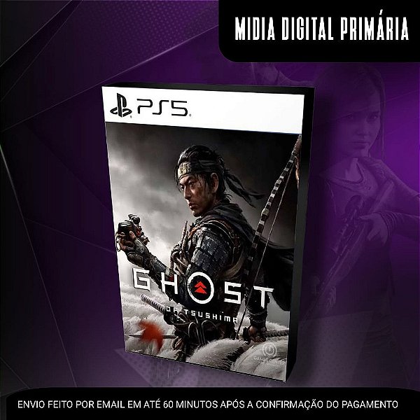 Ghost of Tsushima Ps5 Mídia Digital (Primária) (Retrocompatível) (Primária)
